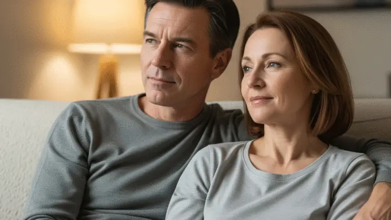 A couple navigating the complexities of a relationship with a fearful avoidant partner.